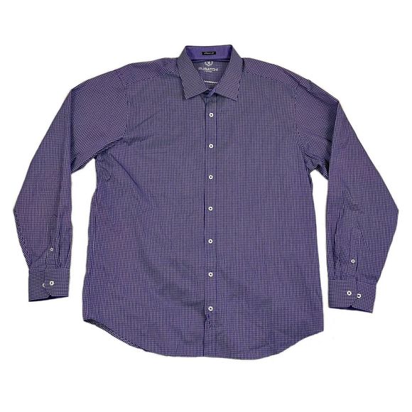 Bugatchi Uomo Long Sleeve Button Front Shirt - Picture 3 of 7